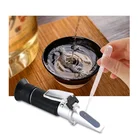 Ручной рефрактометр, 1 шт., отвертка, прочный мини ATC, бытовые принадлежности, капельница, измеритель алкоголя