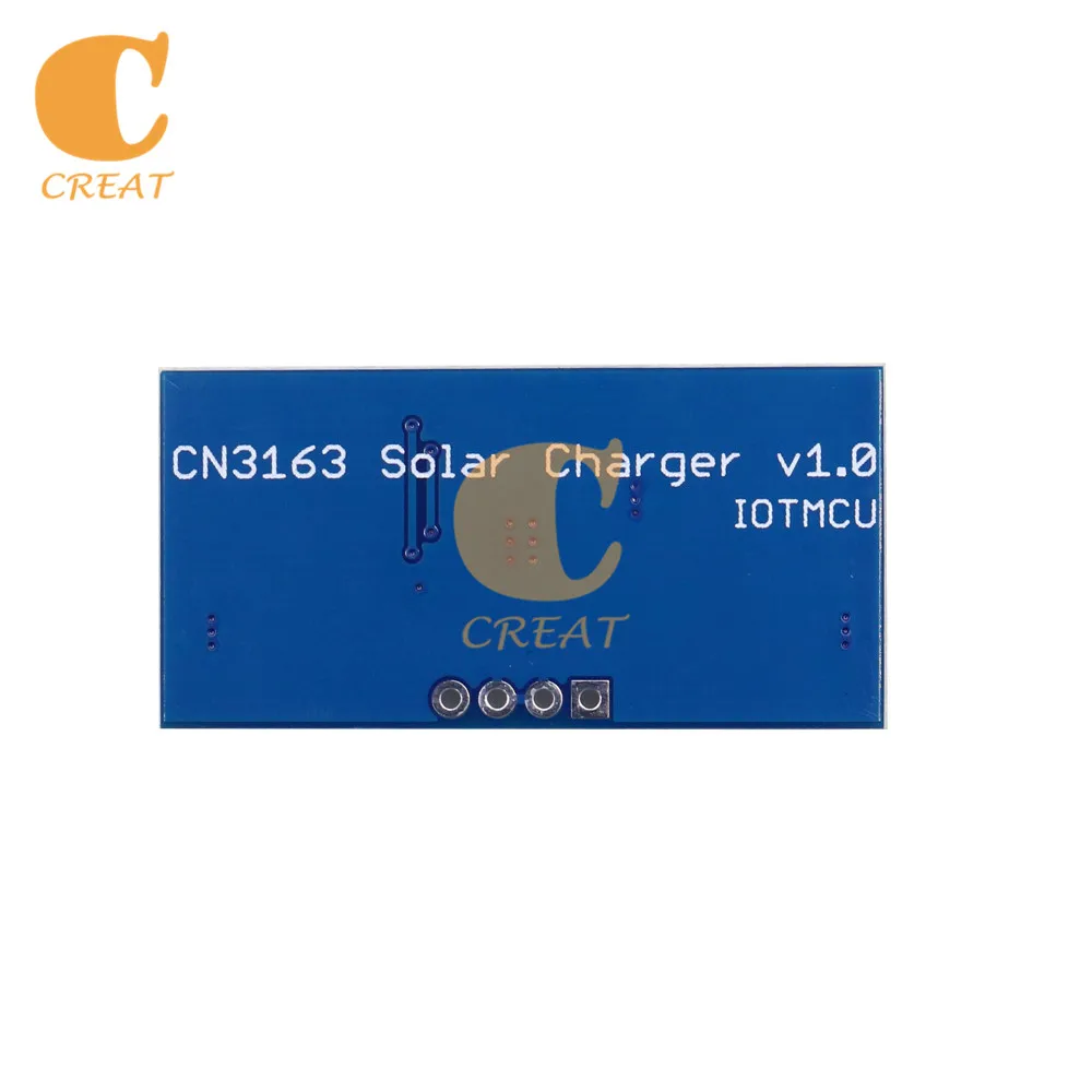 Мини-контроллер регулятора солнечной панели CN3163 1 ячейка литиевая батарея