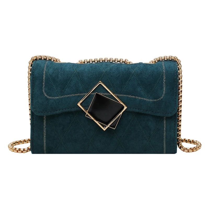 Высококачественная матовая Сумочка мини сумки с клапаном на плечо цепочкой