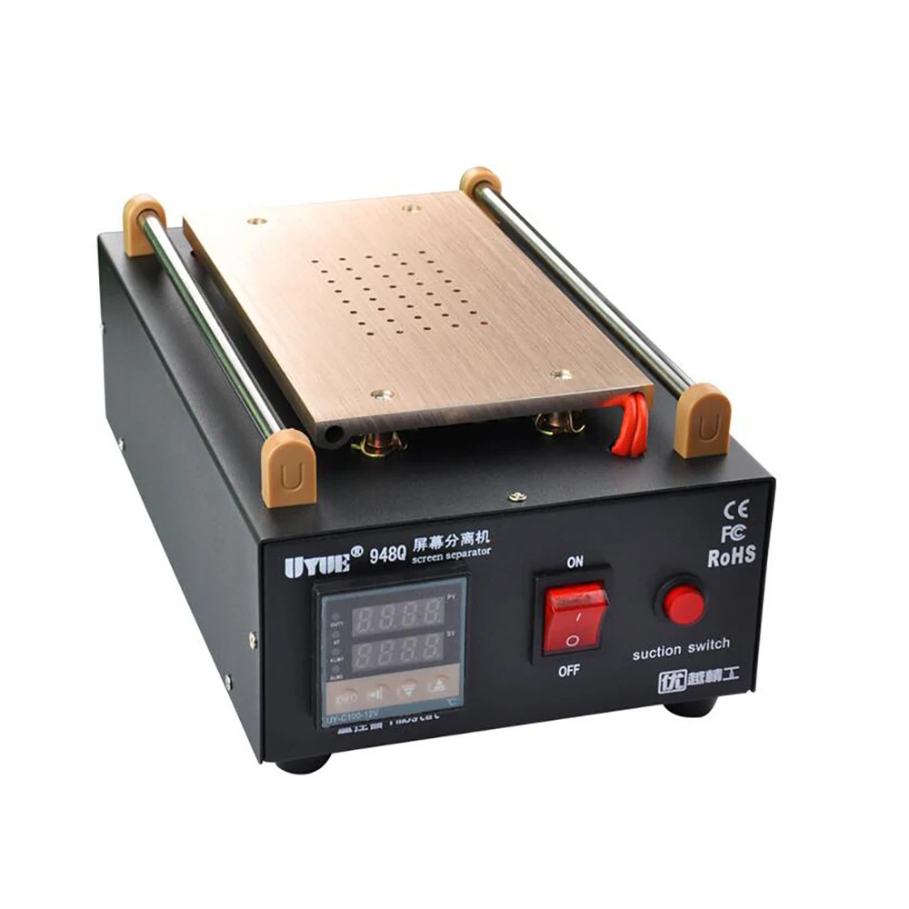 Стекло lcd сенсорный экран Сепаратор UYUE 948Q встроенный насос вакуумный максимум 7 дюймов мобильный телефон разборка и техническое обслуживание инструменты