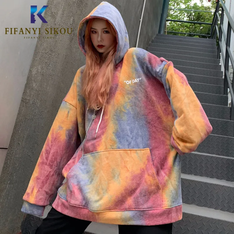 Harajuku Толстовка для женщин/толстовки беременных женщин Сезон осень зима модная