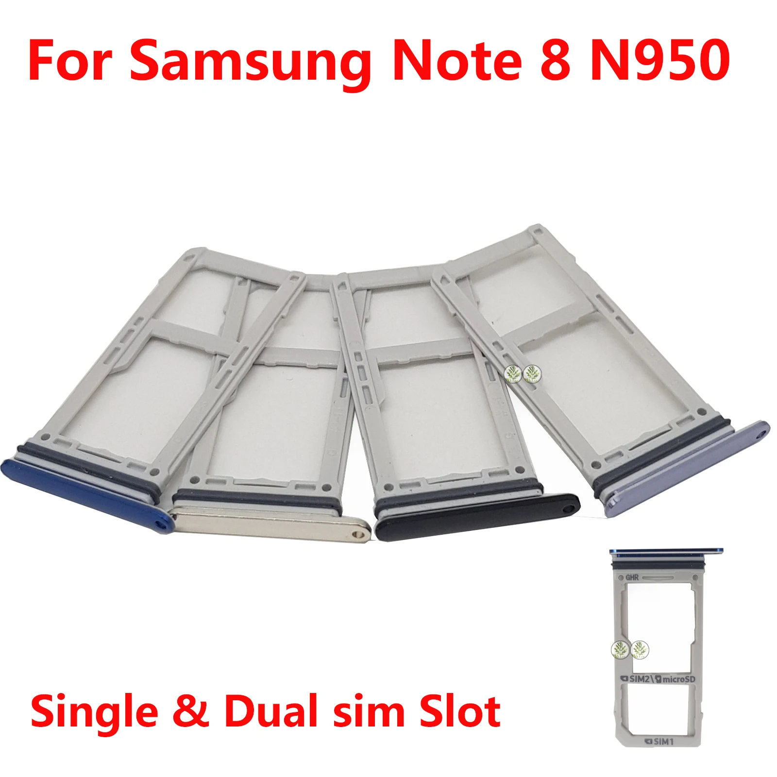 1 шт. лоток для sim карты Micro SD Держатель Слот Samsung Galaxy Note 8 N950 N950FD