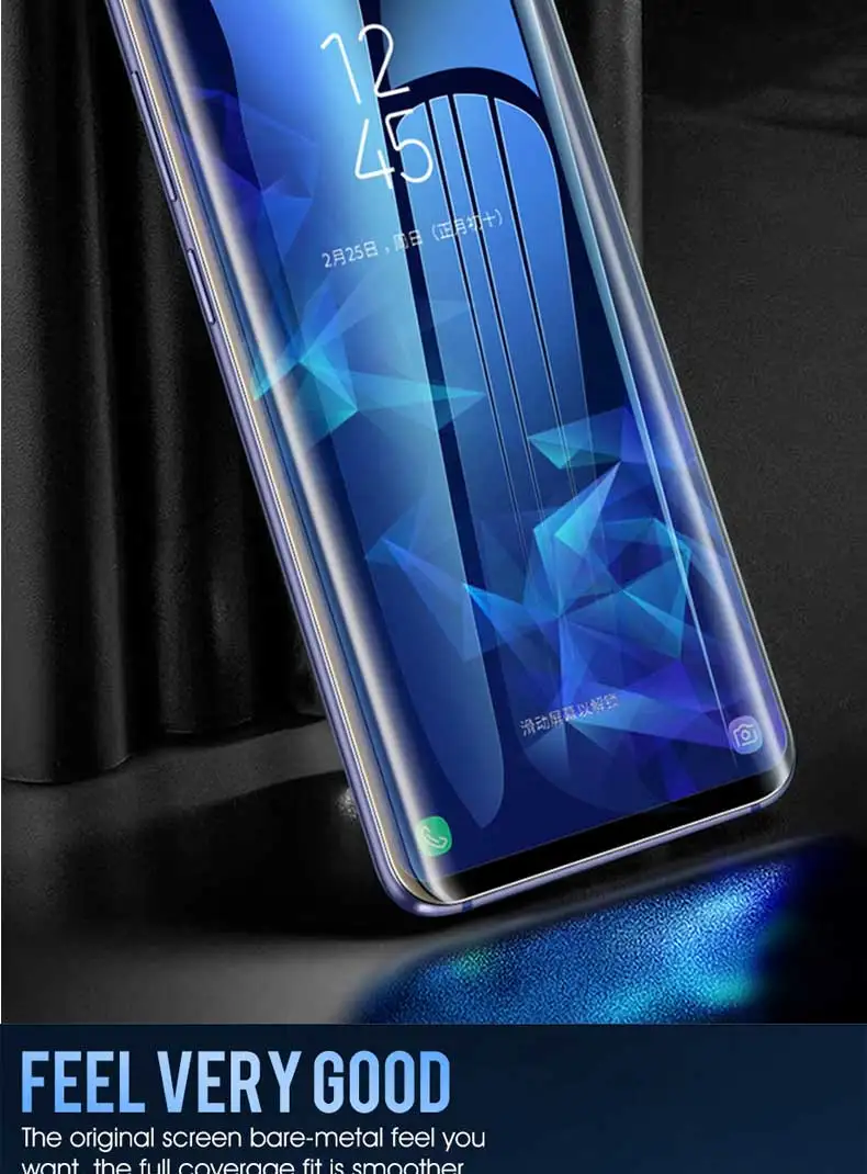 99D изогнутая Защитная пленка для samsung S9 S8 S7 Edge S10E S10 S8 S9 Plus Note 8 9 Защитная пленка для экрана не стекло