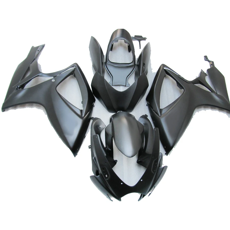 

Injection Plastic fairing kit for SUZUKI GSXR 600 750 2006 2007, Matte Black Fairings GSXR600 GSXR750 k6 k7 PL298