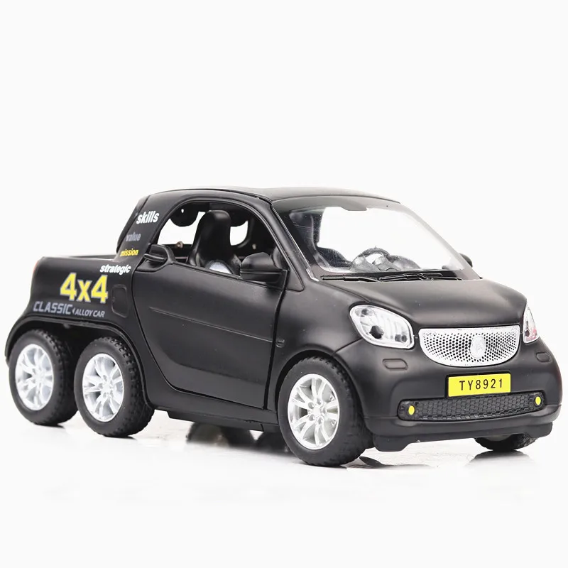 Benz Smart 1/32 грузовик для захвата литый под давлением модель игрушечный автомобиль