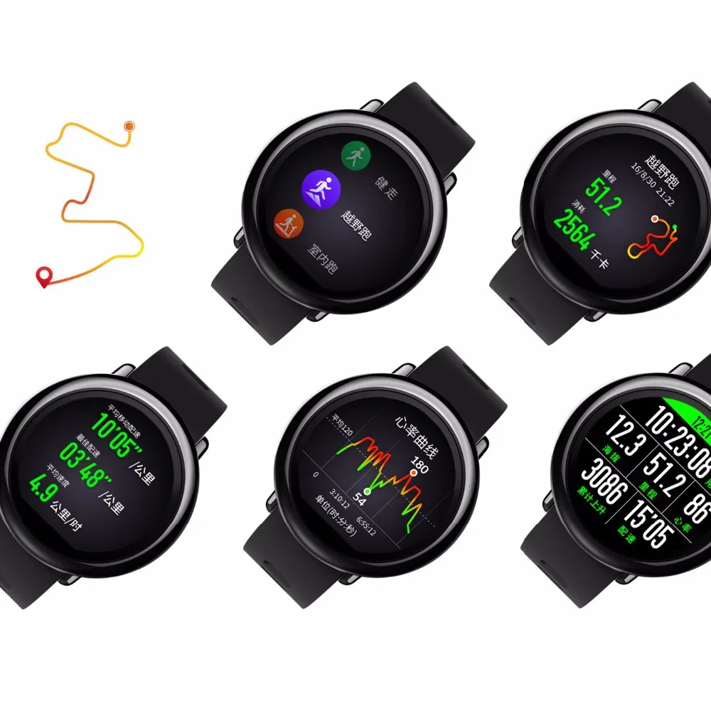 Умные часы Amazfit Pace Bluetooth 4 0 спортивные Смарт GPS пульсометр умный монитор умные