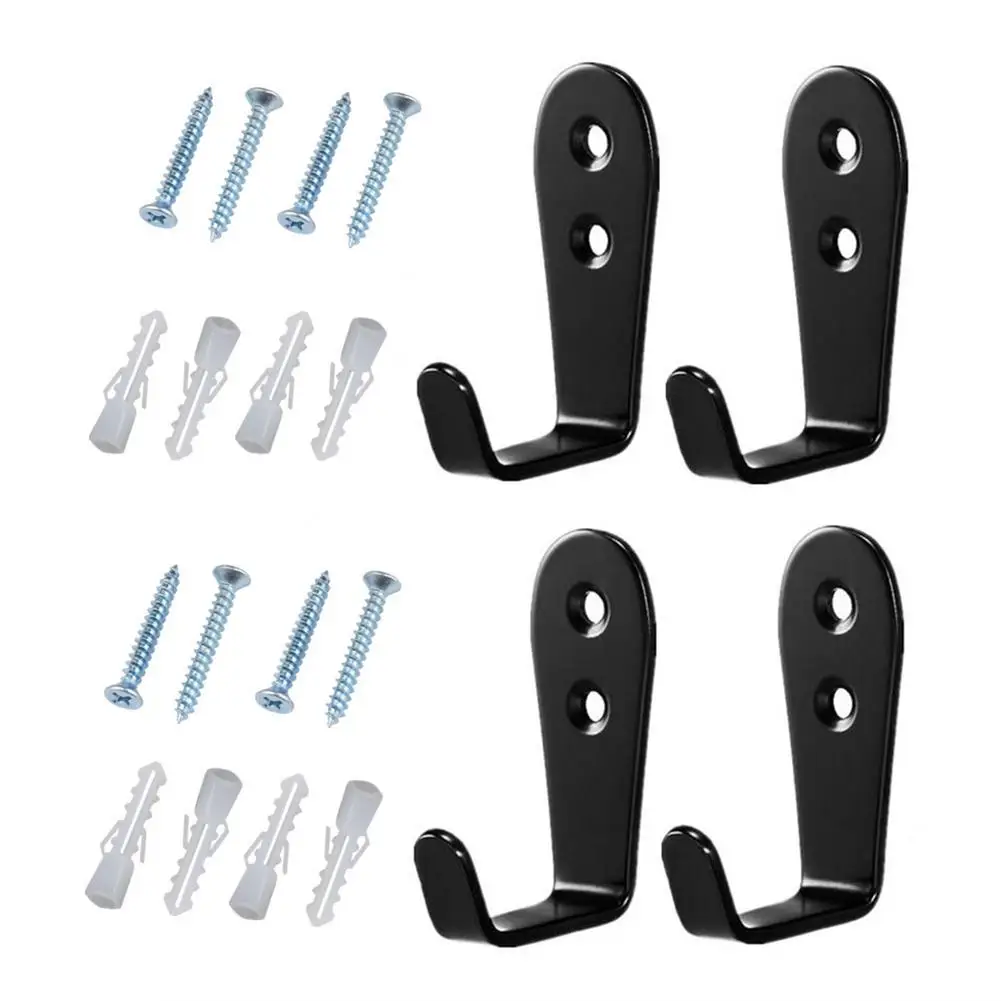 

Hockey Stick Holder Golf Club Wall Hanger 2 Pairs Wall Mounted Horizontal Hanger Stand Display Holder Easy To Hang For Home Ga
