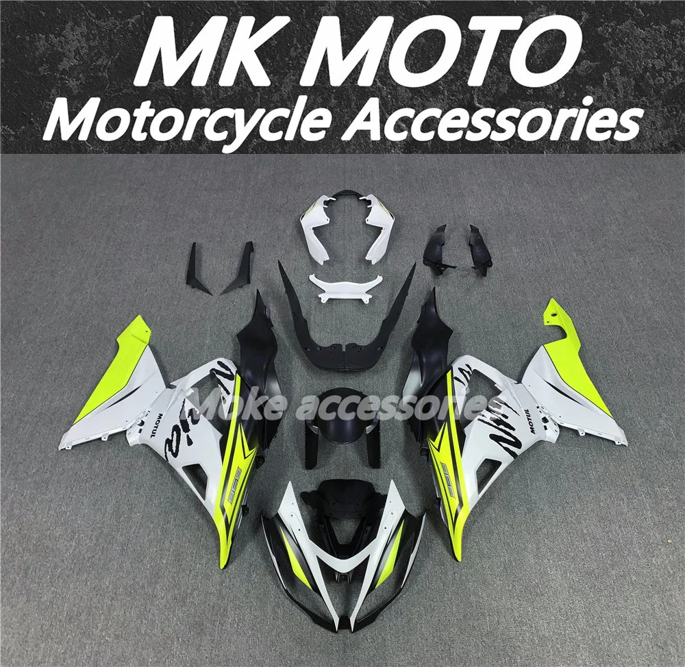 

Motorcycle Fairings Kit Fit For zx-6r 2013 2014 2015 2016 2017 2018 636 Bodywork Set Ninja Neon yellow/white