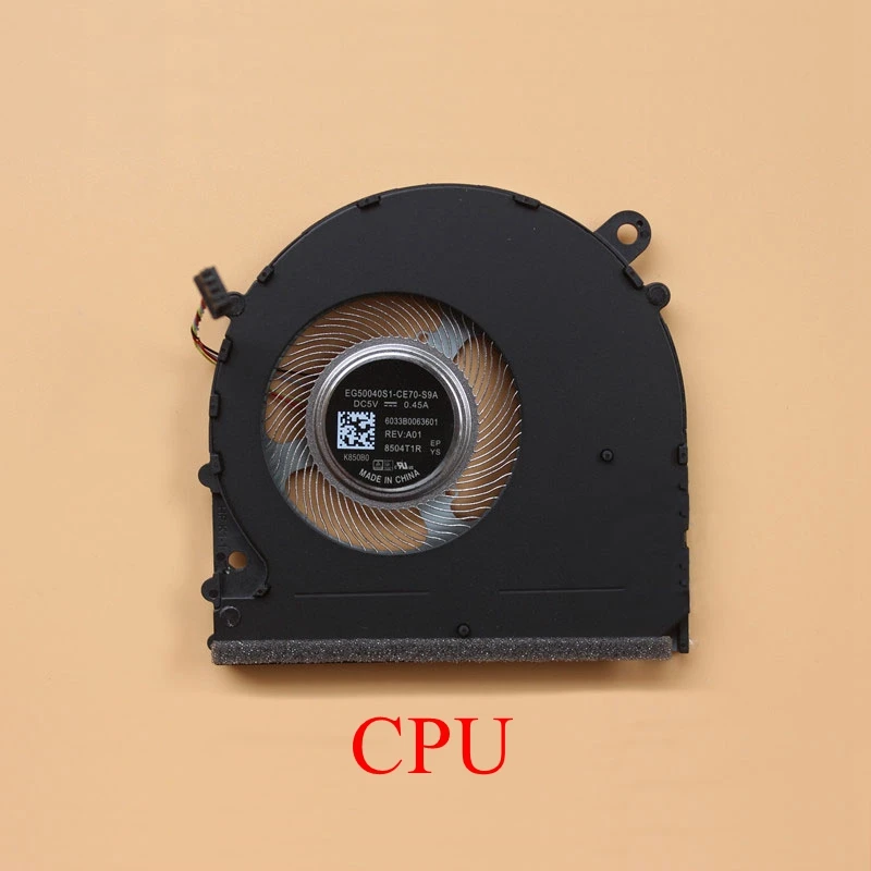 Процессор вентилятор охлаждения GPU для Xiaomi 15,6 GTX ноутбук кулер вентилятор EG50040S1-CE60-S9A EG50040S1-CE70-S9A DC5V 0.45A
