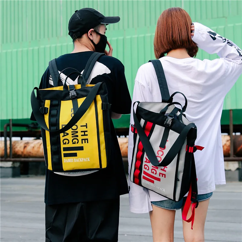 Модная популярная сумка через плечо Женская Студенческая для кампуса тканевая