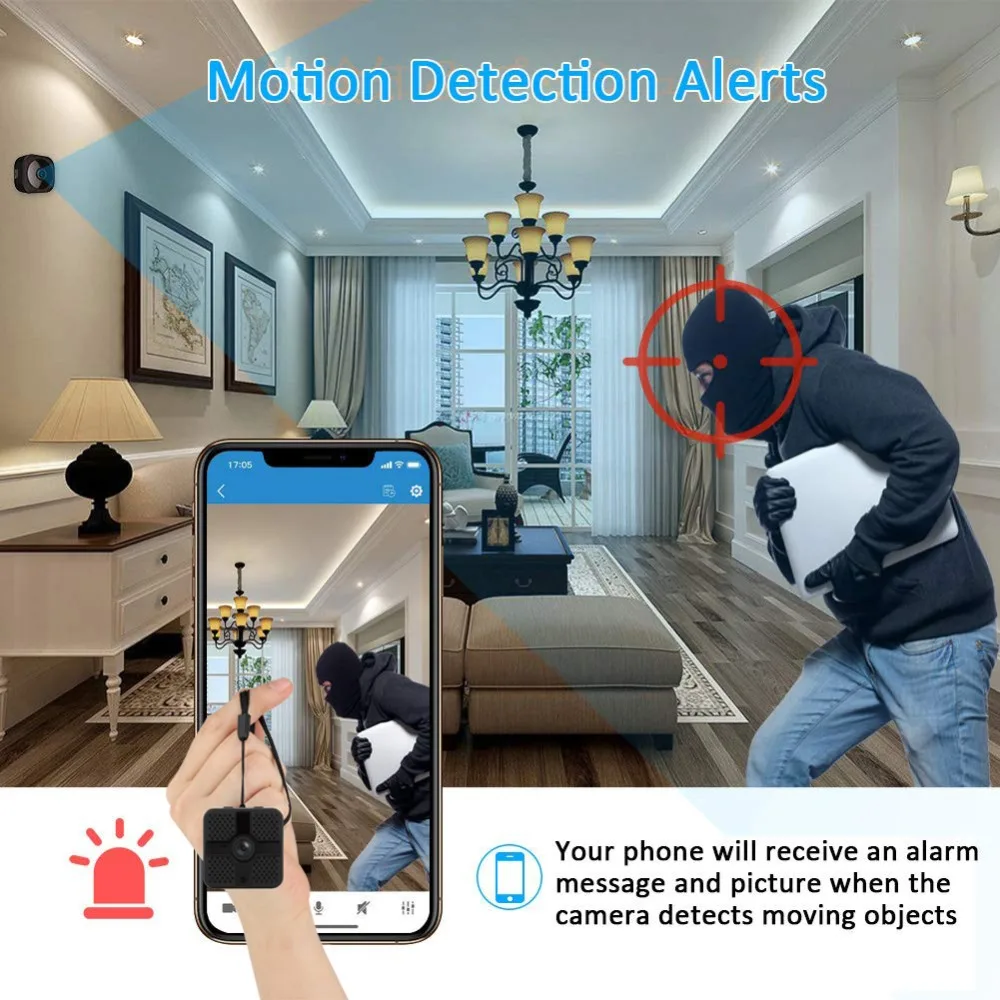 HD WiFi мини-камера Спортивная DV Kamera 1080p 720P с ночной версией микро DVR с дистанционным управлением датчик движения камера с поддержкой скрытой карты
