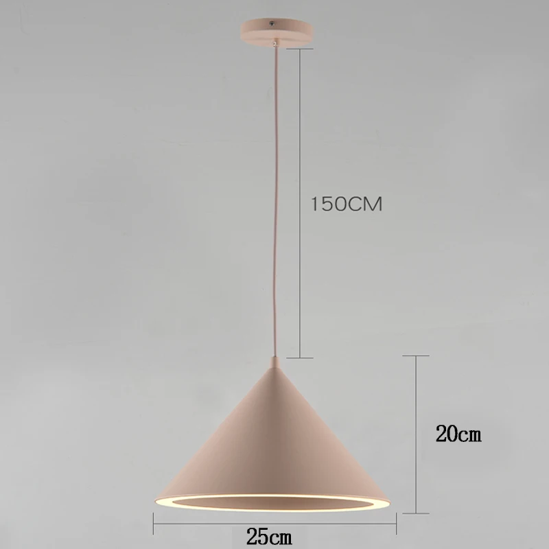 Современные Подвесные светодиодные светильники e27 потолочный светильник в