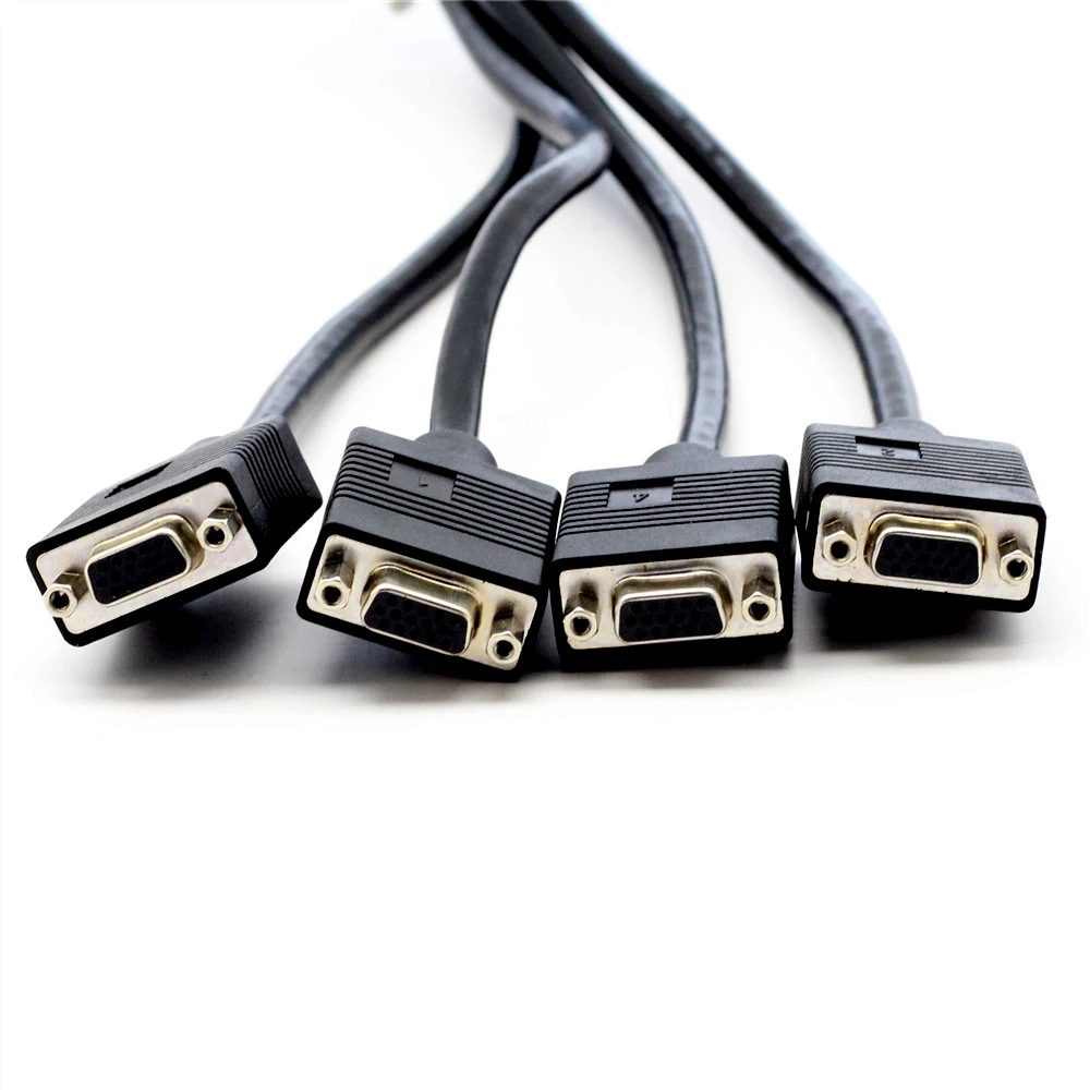 Φ 30 см to 4 x HD15 Matrox M9120 P690 Plus 4-Φ кабель для аналогового обновления - купить по