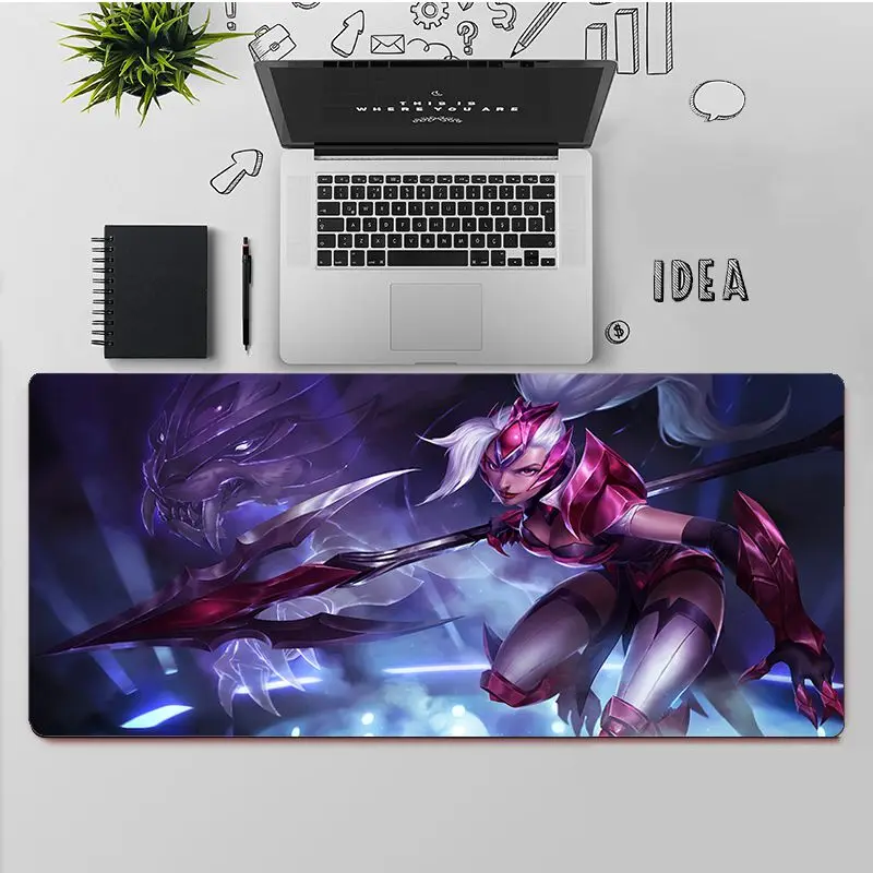 

FHNBLJ Top Quality league of legends Nidalee Office Mice Gamer Soft Mouse Pad Free Shipping Large Mouse Pad Keyboards Mat