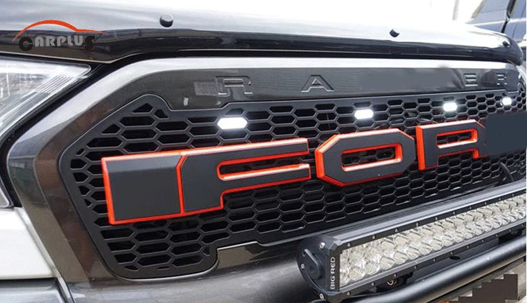 Решетка для гоночных грилей черная планка гриля Ranger wildtrak T7 txl pickup 2015 18 передняя