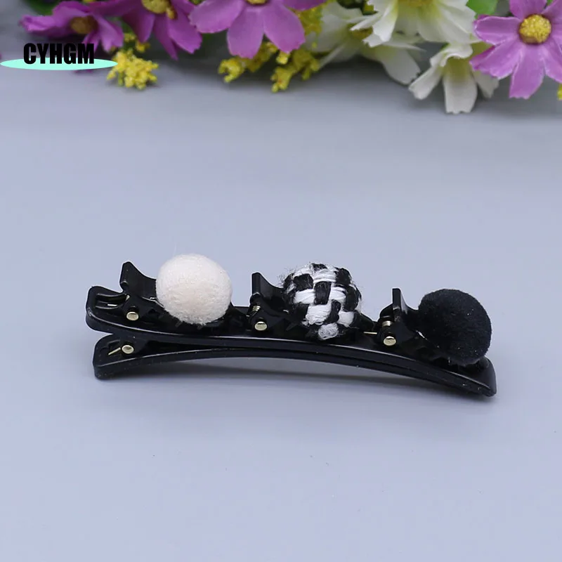 Оптовая продажа новые милые заколки для волос девочек Черные повязка на голову