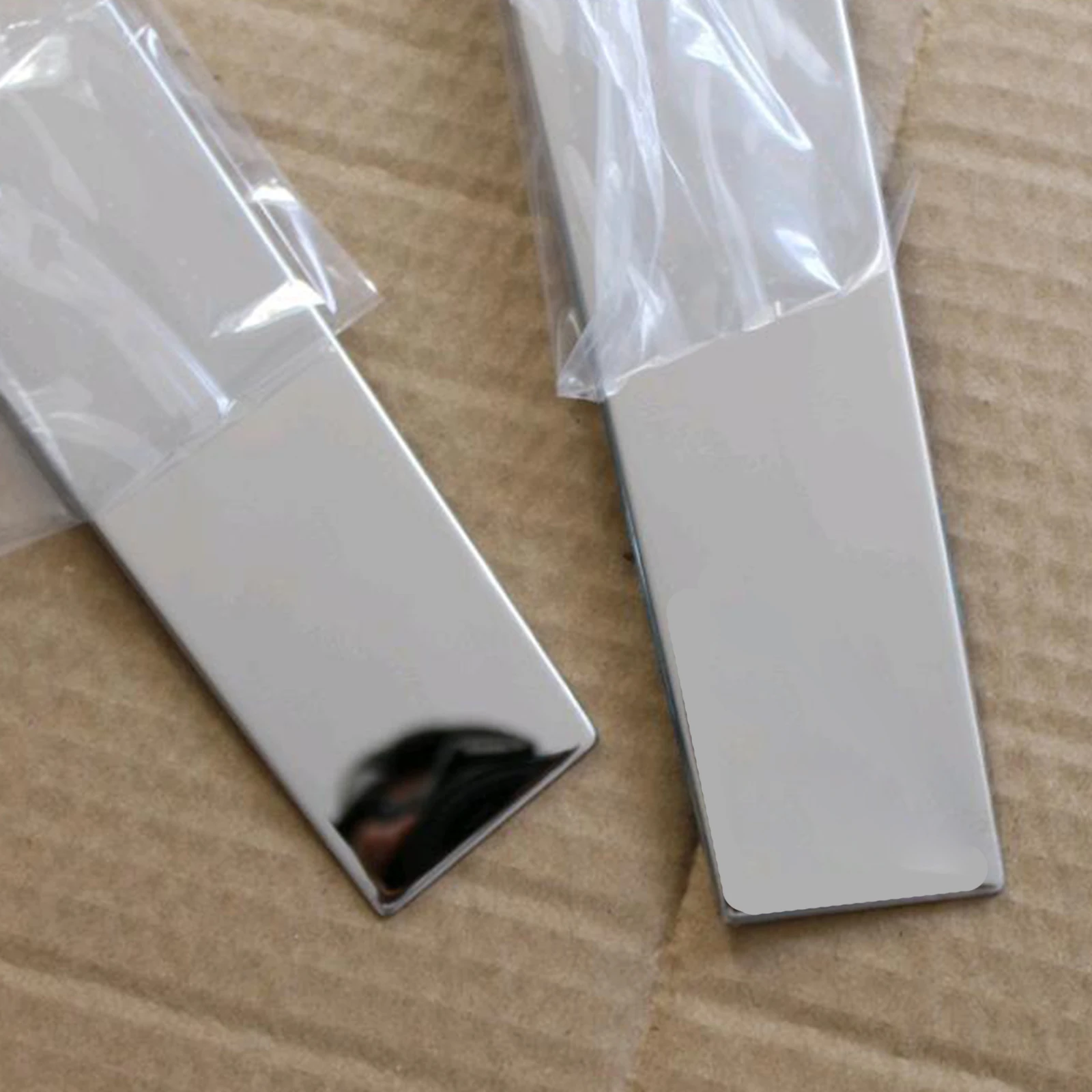 

4Piecces Exterior Door Window Pillar Posts Protector Cover Trim Car Accessories