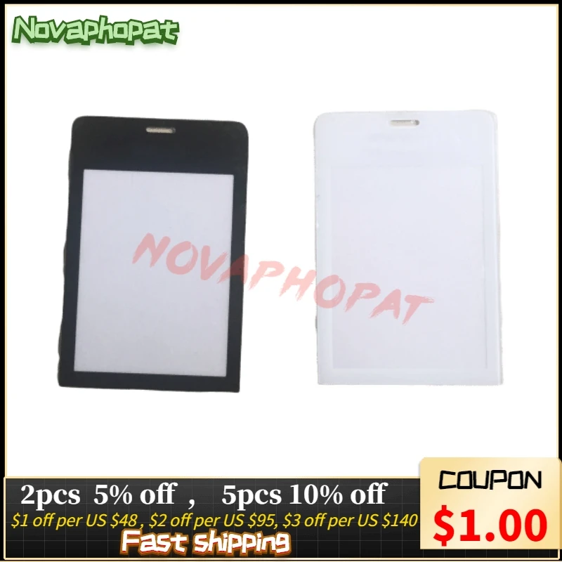 Черный/белый стеклянный экран Novaphopat для Nokia N515 515 стеклянная панель объектива с