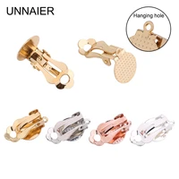 unnaier frog strap ear clip invisible pain relief female fake pierced earring parts