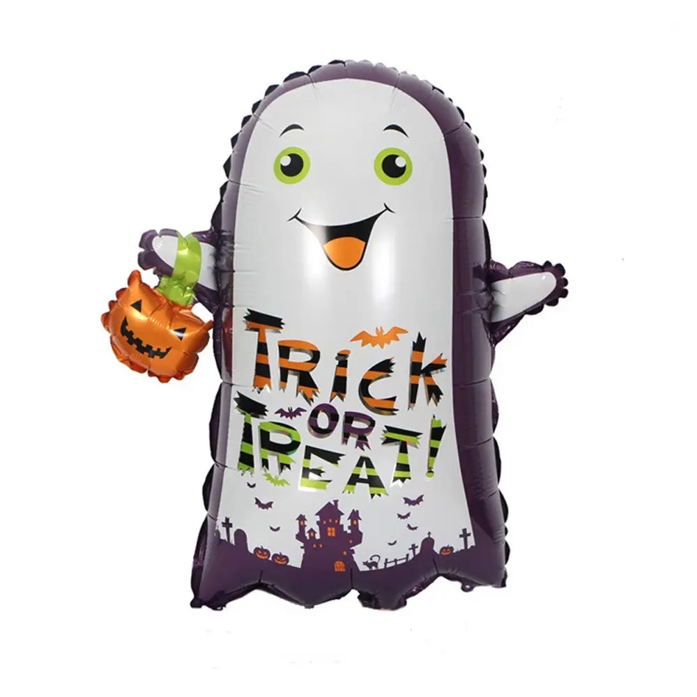 1 шт Хэллоуин фольга шары черные пауки призрак баллоны дети надувные игрушки