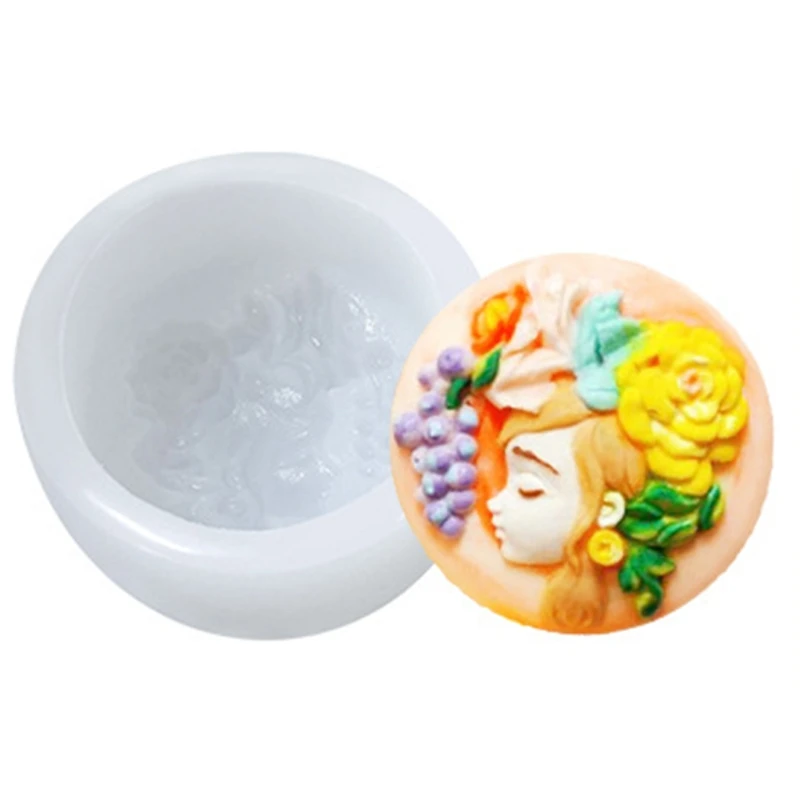 

9 Styles 3D Girl Silicone Mold For Baking Cake Candy Fondant Mould Chocolate Decorating Soap Candle Epoxy Making DIY Tool