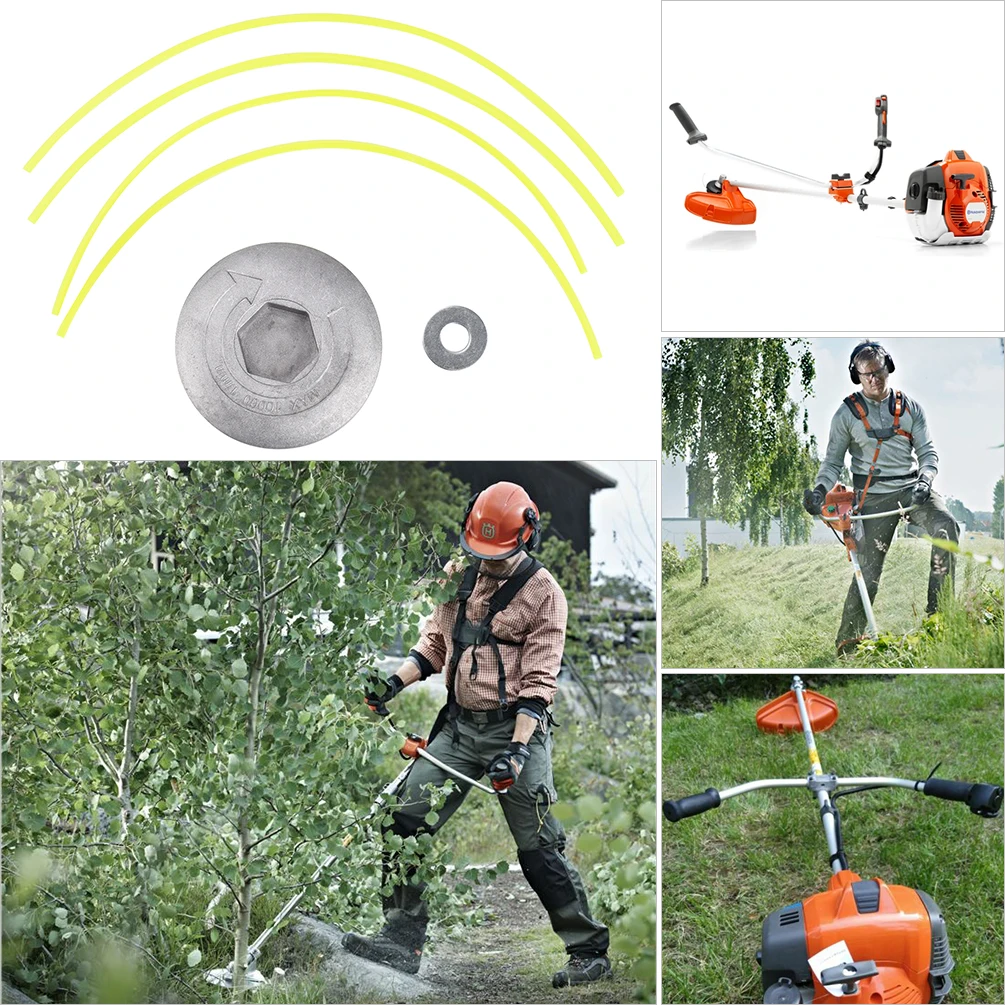 Универсальная головка для триммера из сплава 4 линии кусторез газонокосилки