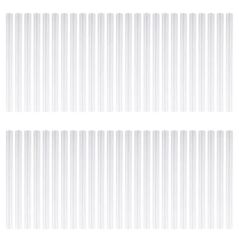 

High Quality 50Pcs 100mm x 7mm Wholesale Hot Clear Melt Glue Adhesive Sticks For Glue Gun
