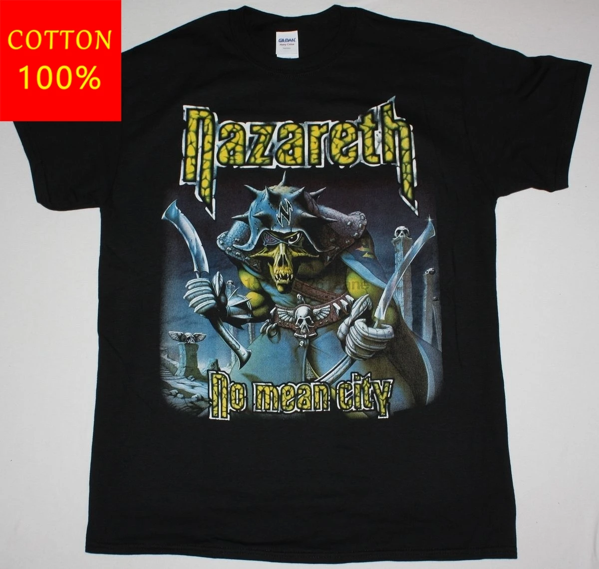

Nazareth No Mean City Hard Rock Sweet Uriah Heep Deep Purple New Black Tshirt Hip Hop Novelty T Shirts Men Brand Clothing
