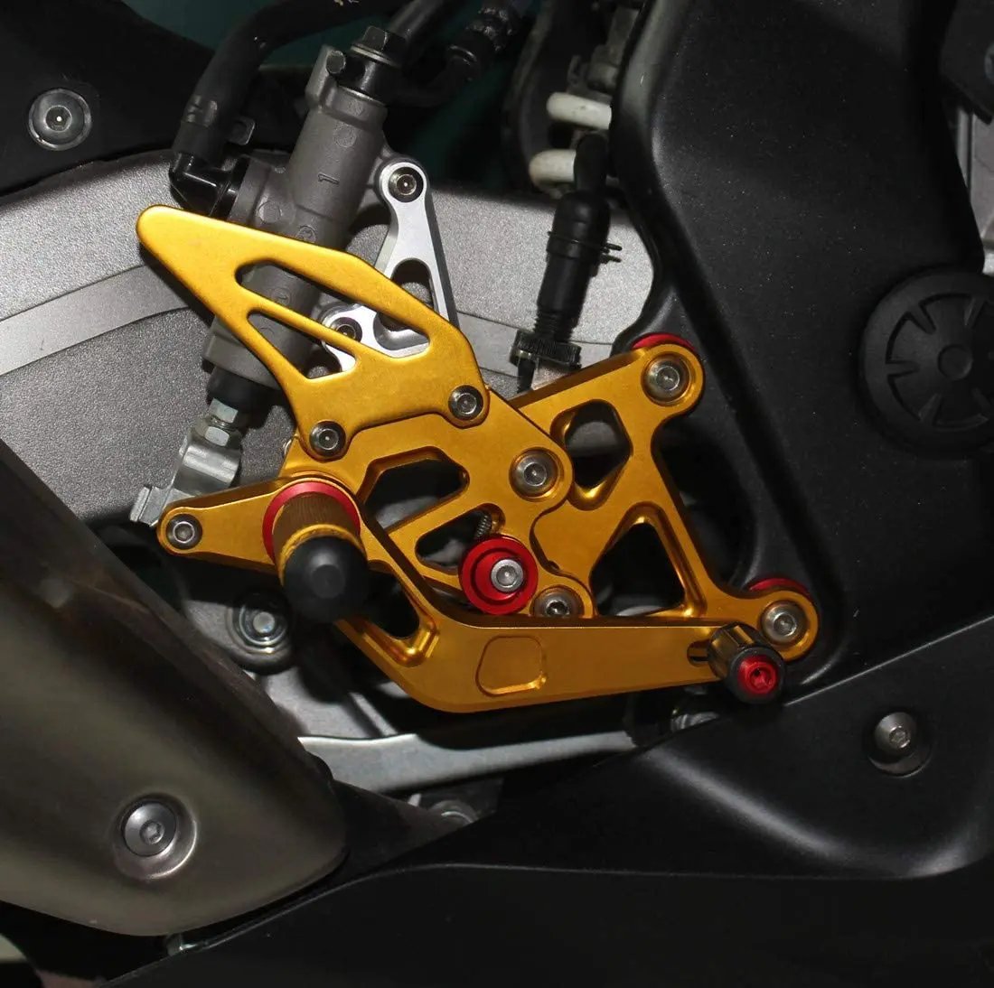 

Adjustable Rear Set For CBR250 RR Motorcycle Foot Pegs Footpegs Rearset Footrests For Honda CBR250RR CBR 250RR 2017-2019