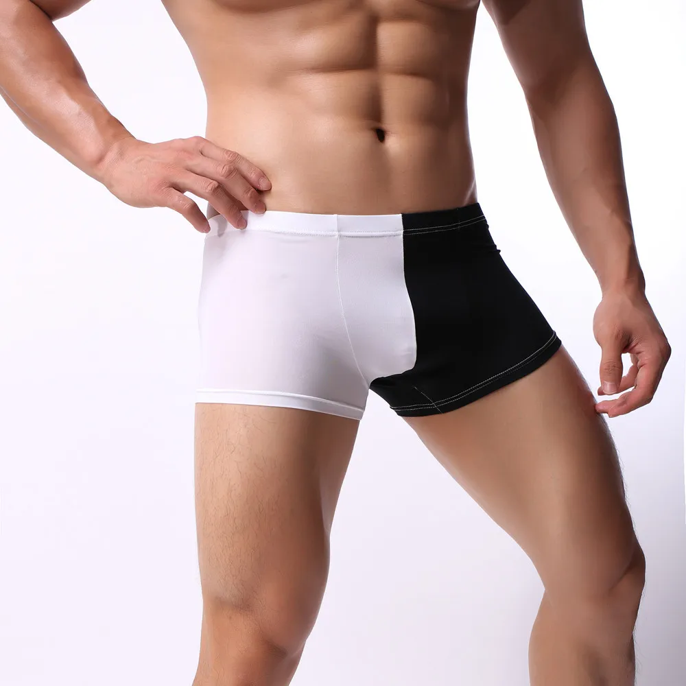 Мужское Сексуальное белье шорты трусы дышащие мужское нижнее боксеры мужские W806