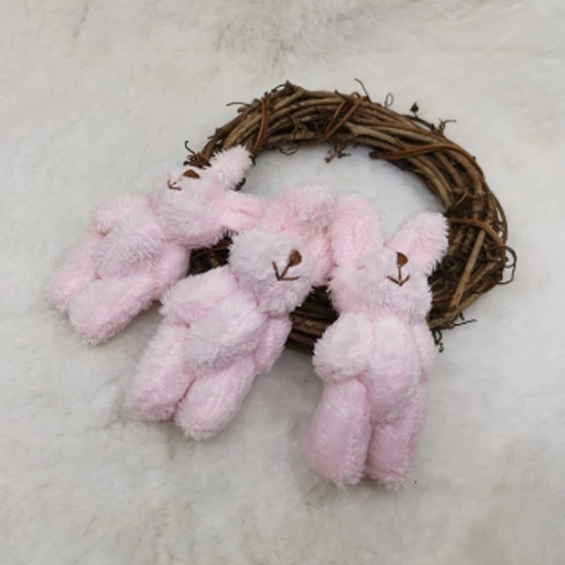 50pcs/lot cute Mini Rabbit Plush Toys kids soft toys children Stuffed plush Animal Toy premium cheap &amplovely option - купить по