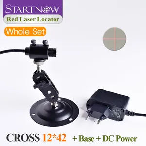 Набор 12*42 635 нм 10 мВт перекрестный лазер красный светильник локатор красный позиционер луч лазерный перекрестный для деревообрабатывающего станка с ЧПУ