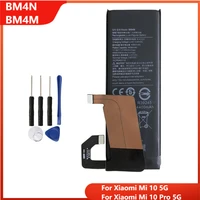 replacement phone battery bm4n for xiaomi mi 10 5g 4780mah bm4m for xiaomi mi 10 pro 5g xiaomi 10pro 4500mah