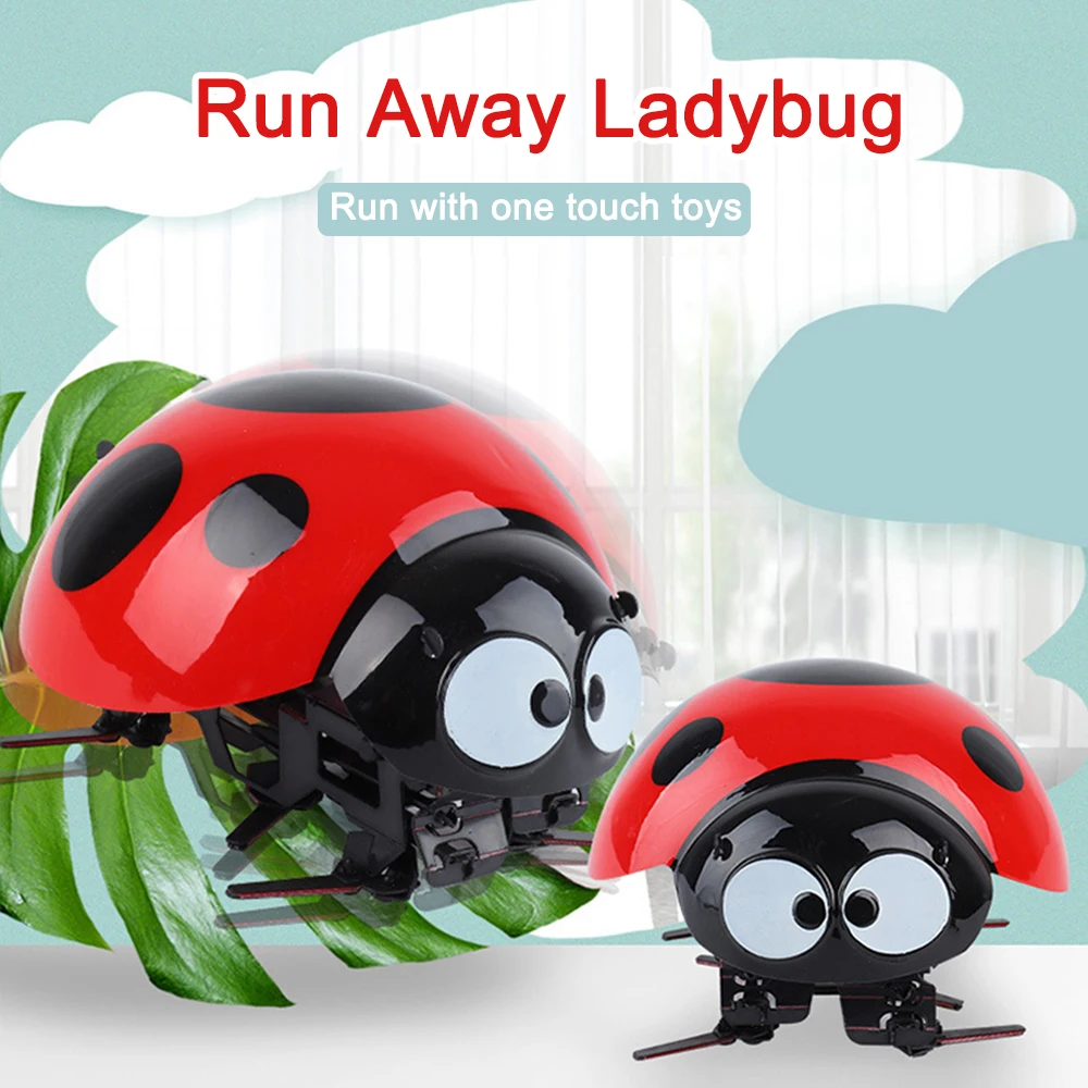 

Remote Control Seven-star Ladybug Puzzle Creative Ladybug Toys Children Simulation Infrared Electric Ladybug Toys Strange RC Toy