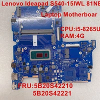 mainboard for lenovo ideapad s540 15iwl 81ne laptop motherboard cpu i5 8265u uam ram4g fru5b20s42210 5b20s42221 100 test ok