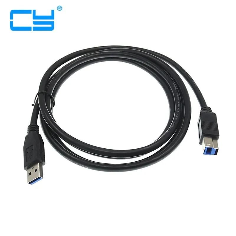 Удлинительный Кабель USB 3 0 A Male AM к B Type BM кабель для принтера высокая скорость 30 см 1