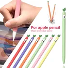 Защитный чехол для Apple Pencil 2 Силиконовый чехол для iPad Pencil 1 2 Чехол против потери для Apple Pencil 2 1 Стилус протектор