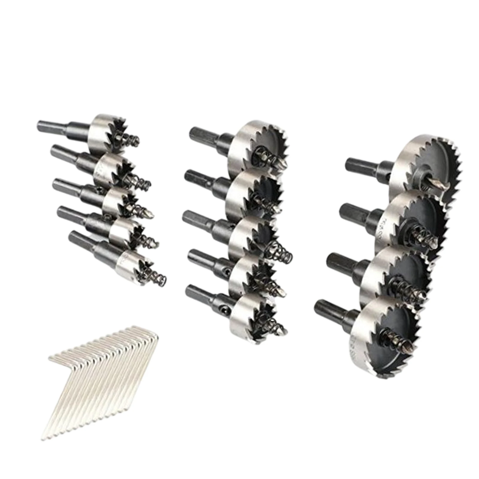 

Metal Hole Saw Kit Hole Saw Assortment Set for Wood PVC Board Drywall and Plastic Plate Drilling