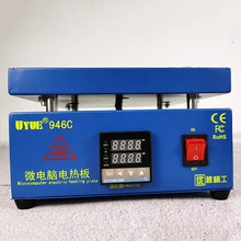 Heating Station UYUE 946C Hot Plate Preheat LCD Digital Preheating Station Phone Screen Replace Preheat Station
