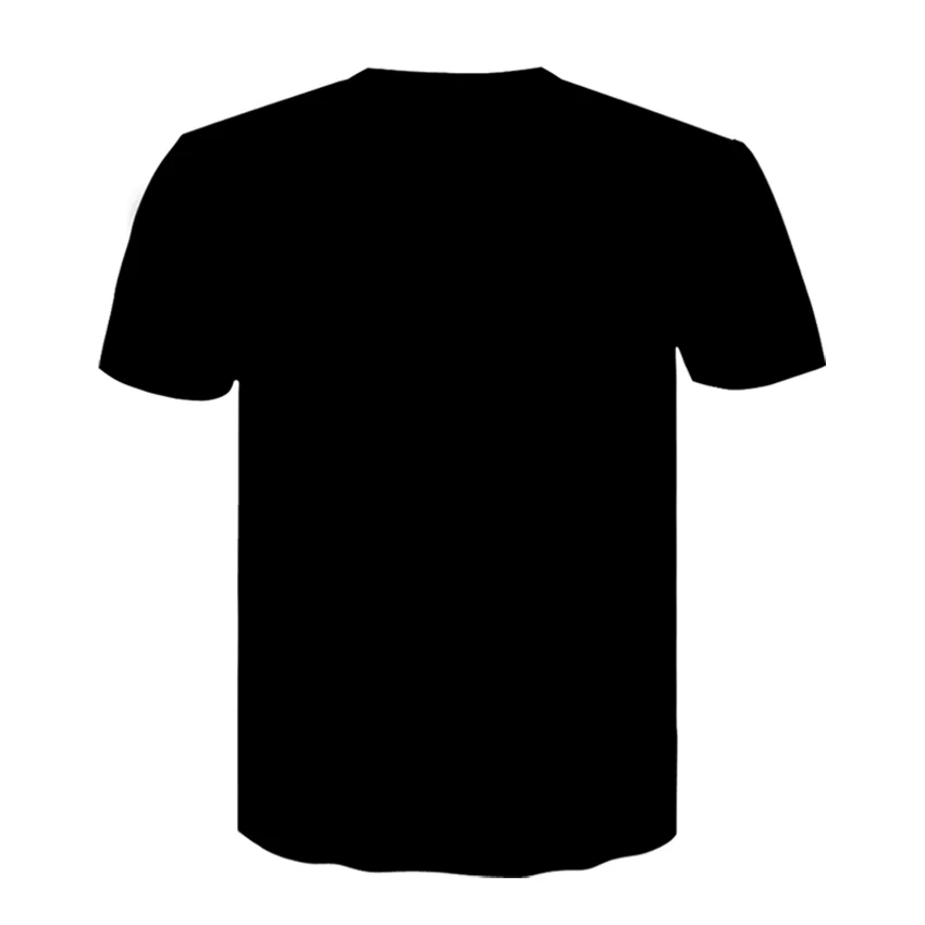

2021 Hot movies Men's New Summer T-shirt With Round Neck Short Sleeve 3D Printed Top high quality streetwear men clothing Tops