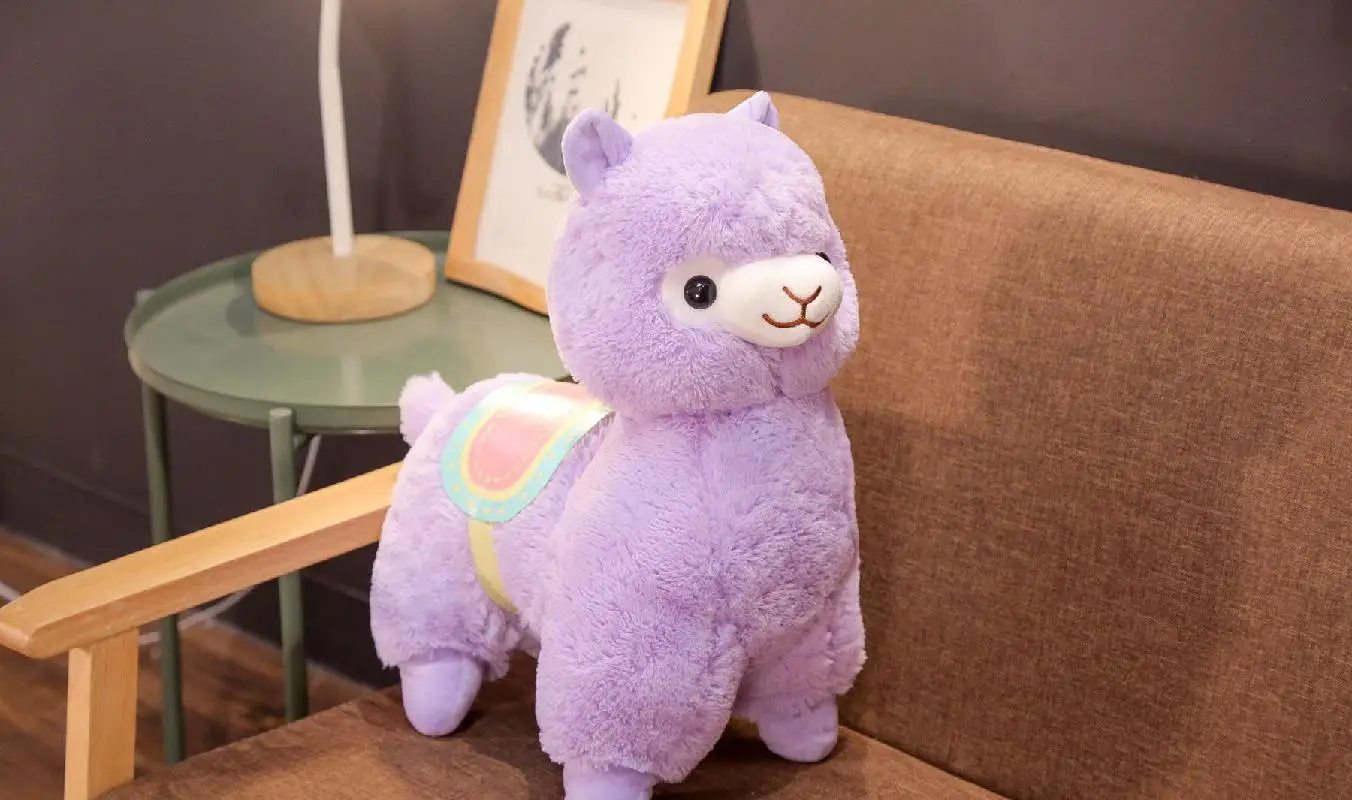 Лидер продаж милая плюшевая игрушка-альпака 35/50 см мягкая игрушка-Зверюшка