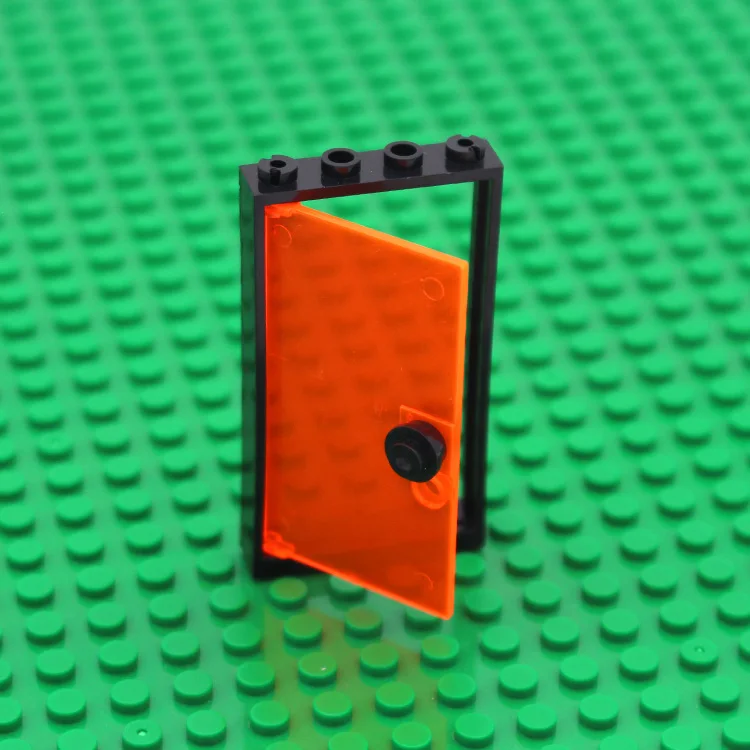 picture show 30pcs Кубики Moc Ландшафтная архитектура двери и окна DIY Интеллектуальный блок совместим со сборками частиц my city window - Цвет: picture show 30pcs