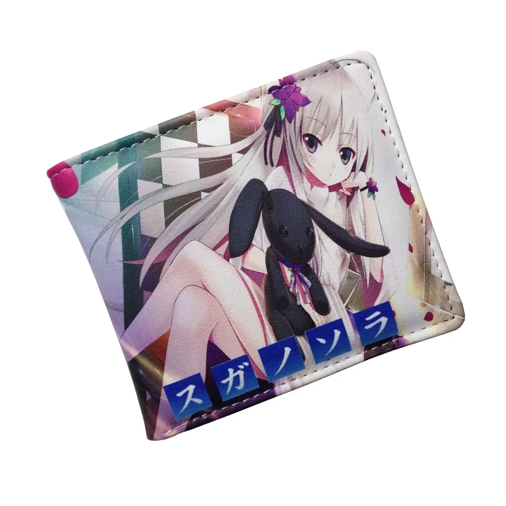 

Аниме Yosuga No Sora Kasugano Sora кошелек высокого качества короткий кошелек