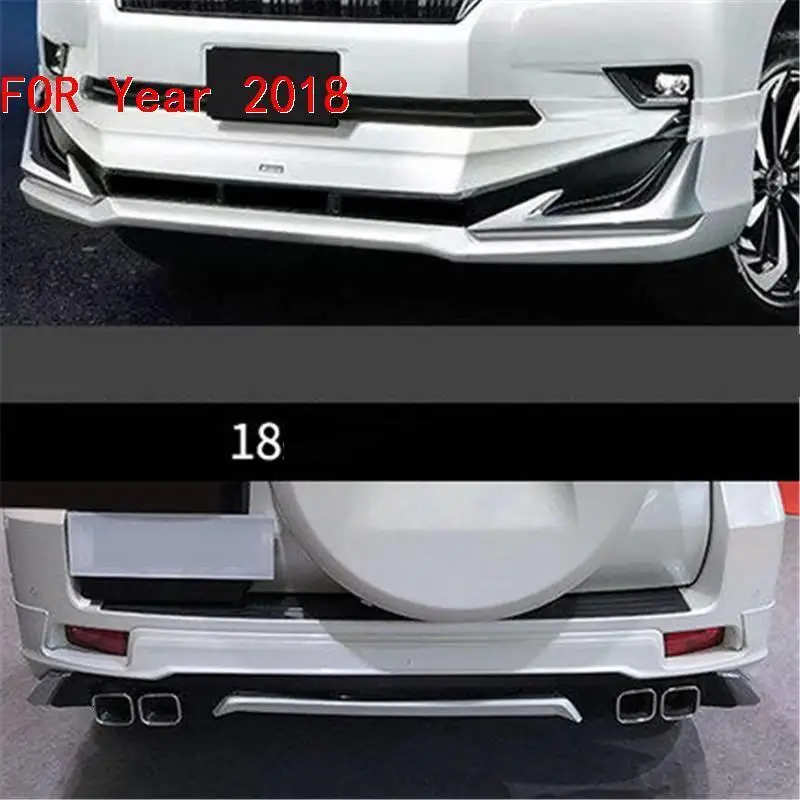 Протектор Automovil тюнинг задний диффузор передний бампер автомобиля губы бамперы 03 04 05 06 07 08 09, 10, 11, 12, 13, 14, 15, 16, 17, 18, для Toyota Prado