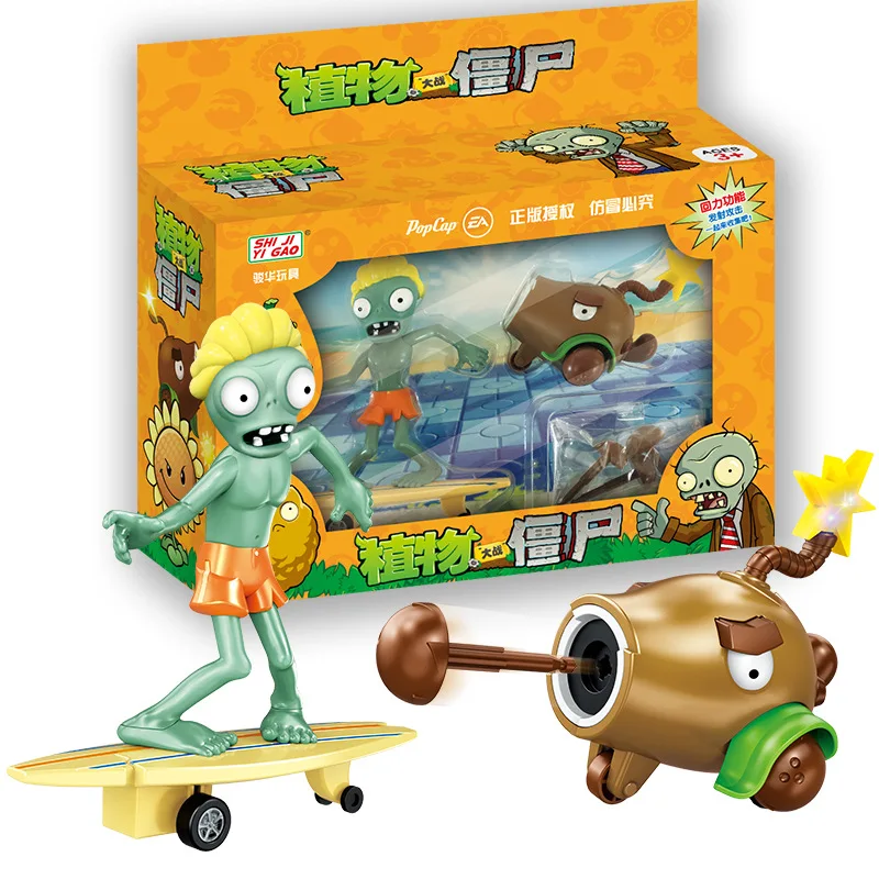 

2020 New Game PVZ Plants vs Zombies Peashooter PVC Action Figure Model Toy 10CM Plants Vs Zombies Toys For Children Gifts