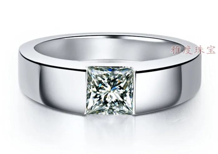 Мужское кольцо из серебра пробы с искусственным камнем|engagement ring|sterling silver ringsengagement