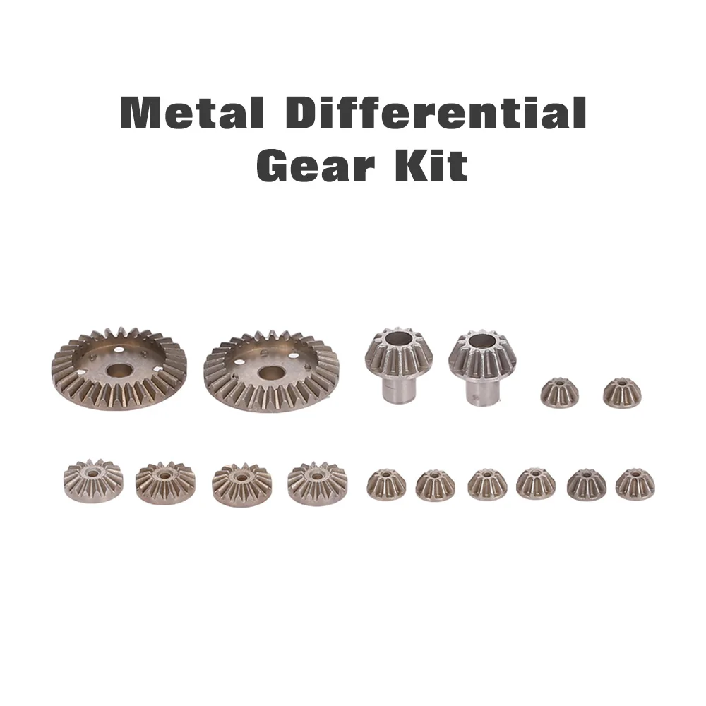 2 шт. дифференциал основная Металлическая Цилиндрическая шестерня набор Diff Gear