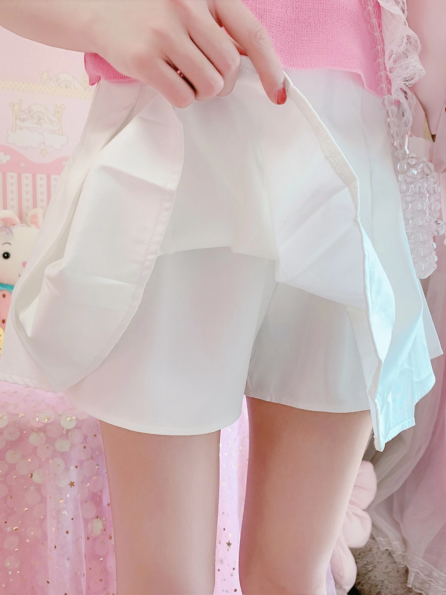 Новинка лета 2021 милая женская юбка Милая подъюбник для гольфа с маленькими