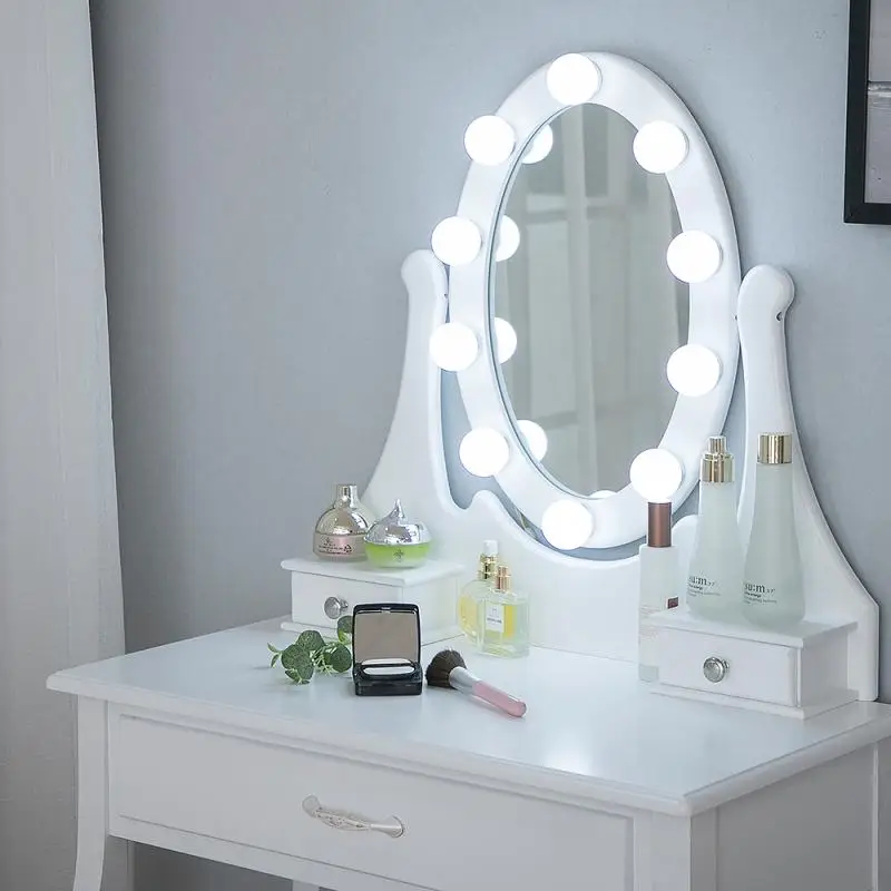 Современный туалетный столик в скандинавском стиле 1 шт. комод для макияжа с