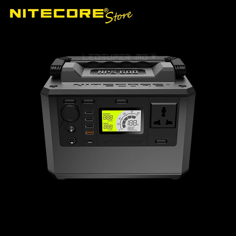 

220V / 300W NITECORE NPS600 594Wh резервная аварийная портативная наружная электростанция